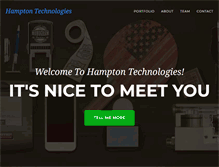 Tablet Screenshot of hamptontech.net